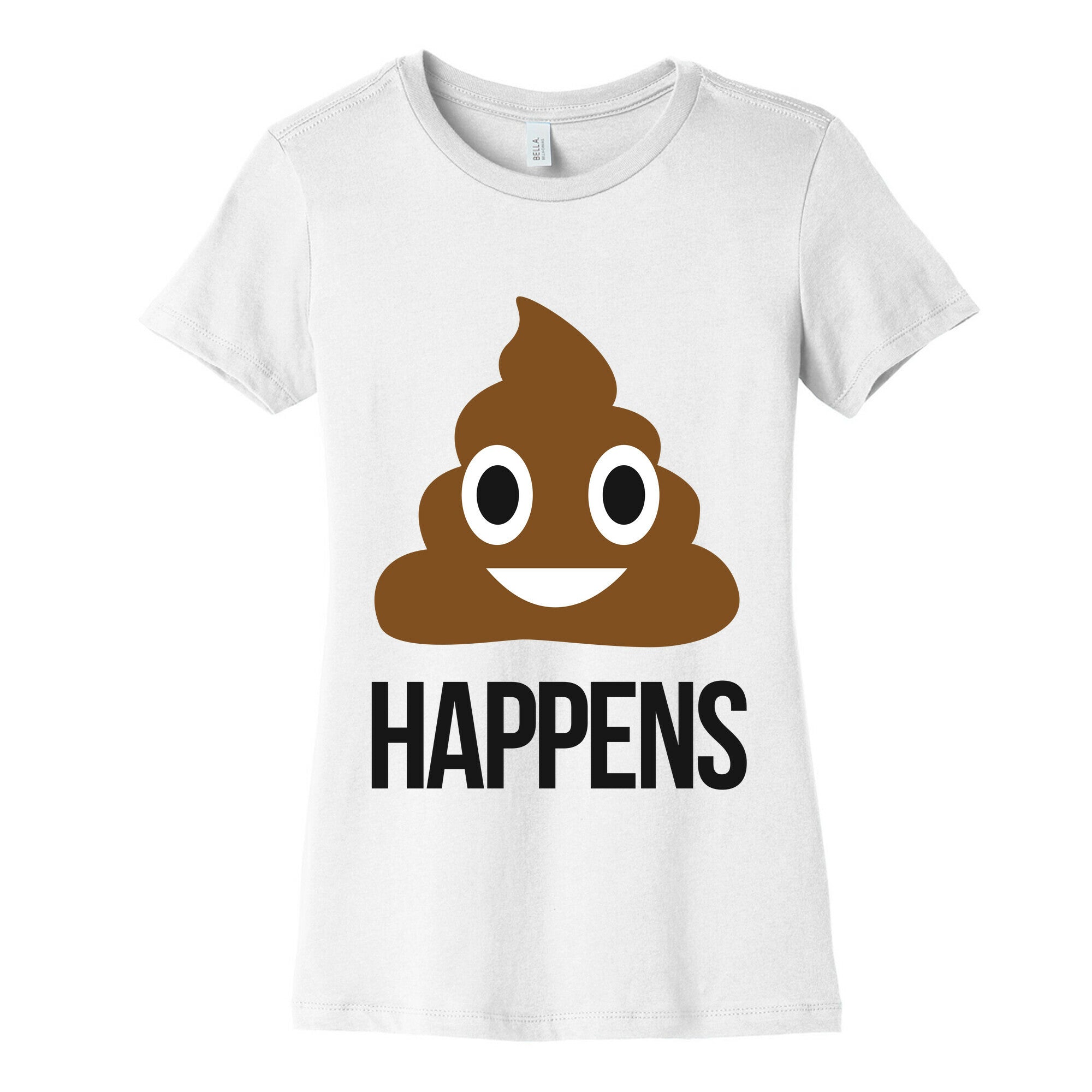 Shit happens Women's Cotton Tee